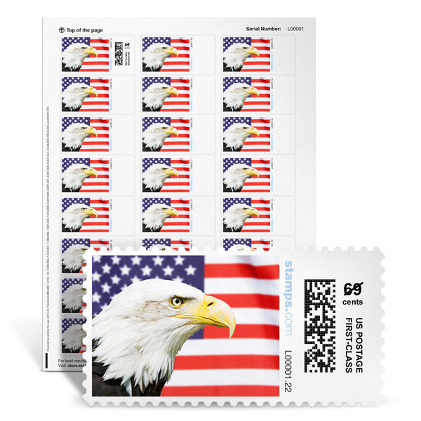 Bald Eagle NetStamps<sup>&reg;</sup>