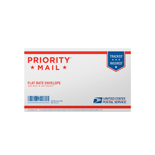 Priority Mail Small Flat Rate Envelope 10" x 6"