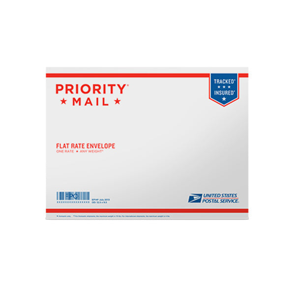 Priority Mail Flat Rate Envelope 12 1/2" x 9 1/2"