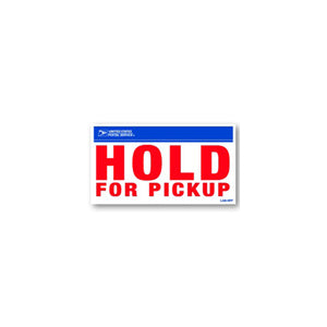 Priority Mail Express Hold For Pickup Label