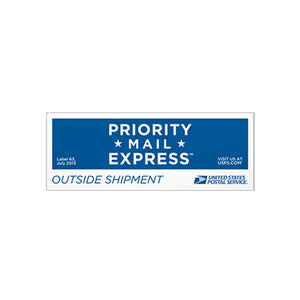 Priority Mail Express Outside Pressure Sensitive Label