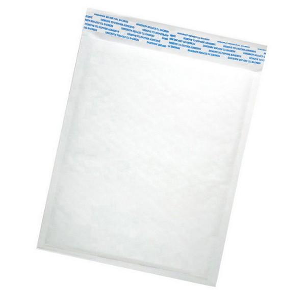 Size (#000) 4.25"x7" White Bubble Mailer with Peel-N-Seal